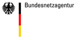 Logo: Bundesnetzagentur für Elektrizität, Gas, Telekommunikation, Post und Eisenbahnen